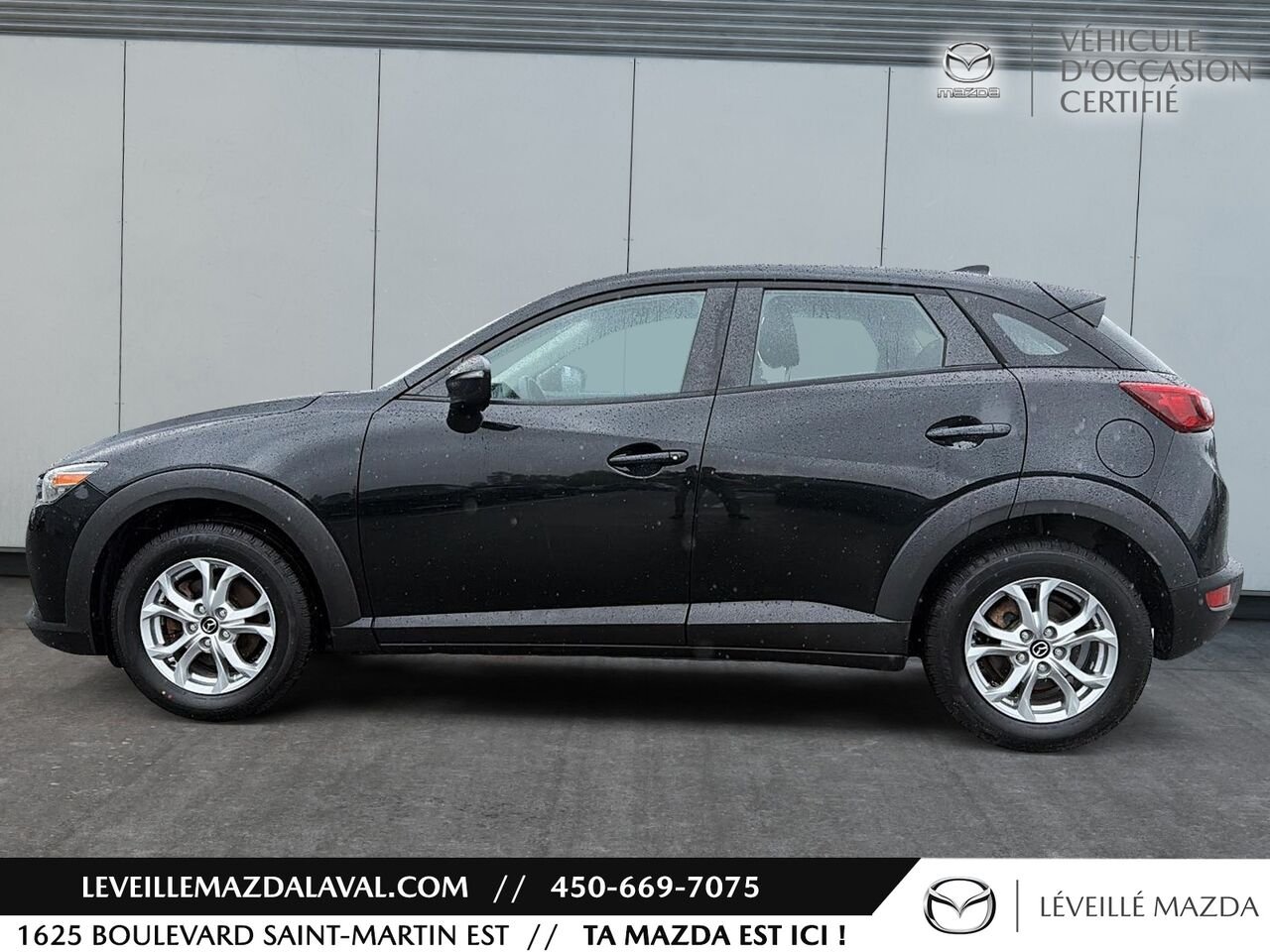 Mazda CX-3 Traction avant 4 portes GS 2016 Noir Laval - photo #7