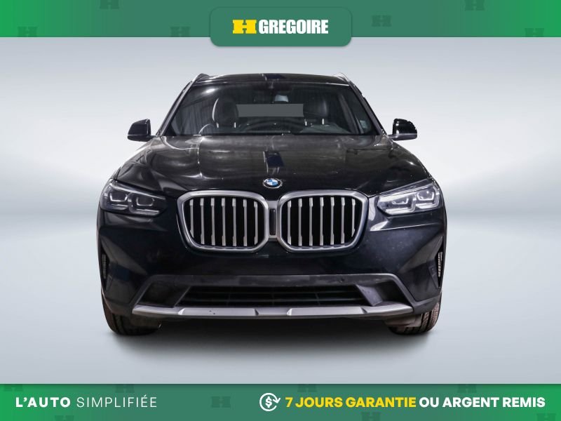 BMW X3 2022 Noir Laval - photo #1
