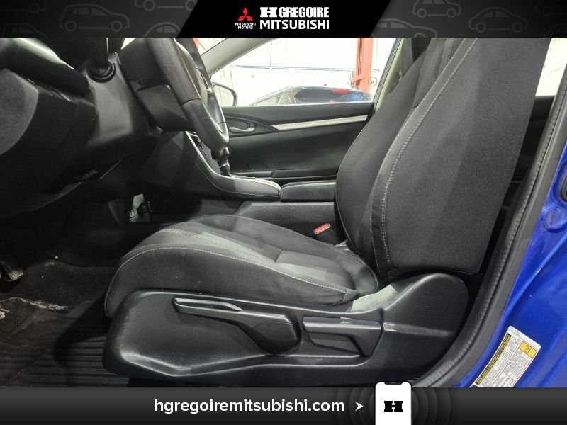 Honda Civic MW4450 | LX * Manuel * Caméra * Bluetooth 2018 Bleu Laval - photo #14