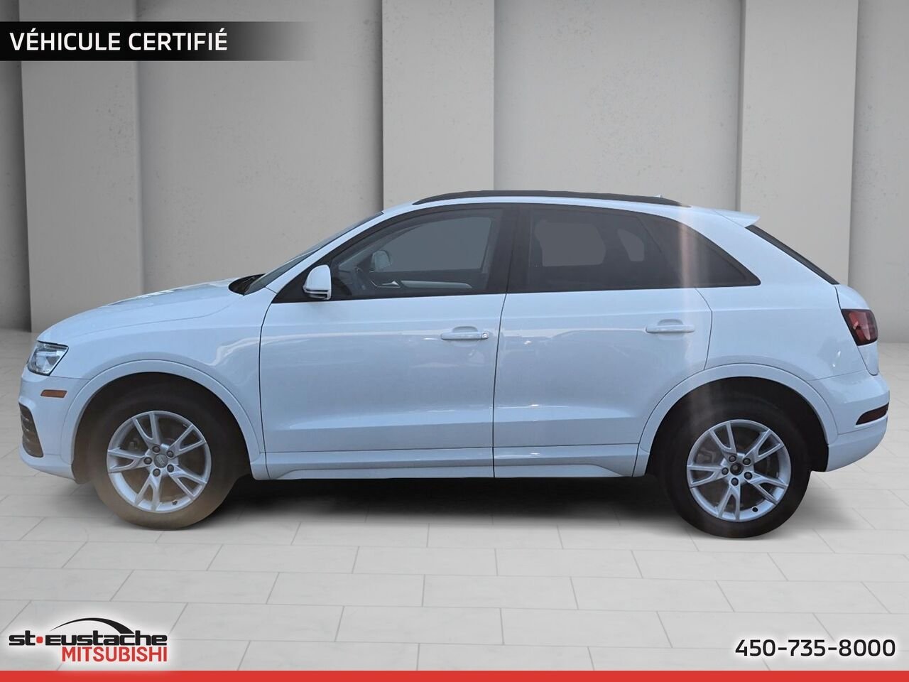 Audi Q3 2018 Blanc Saint-Eustache - photo #3