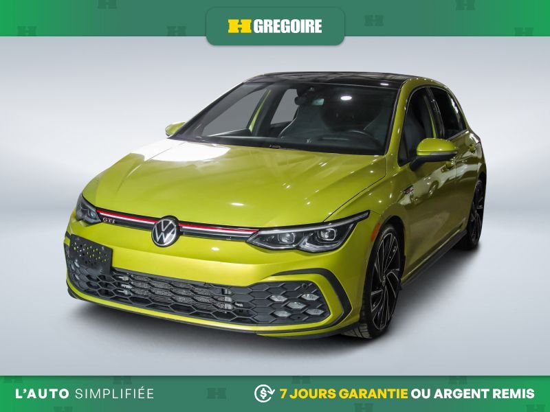 2022 Volkswagen Golf GTI 2022 Yellow