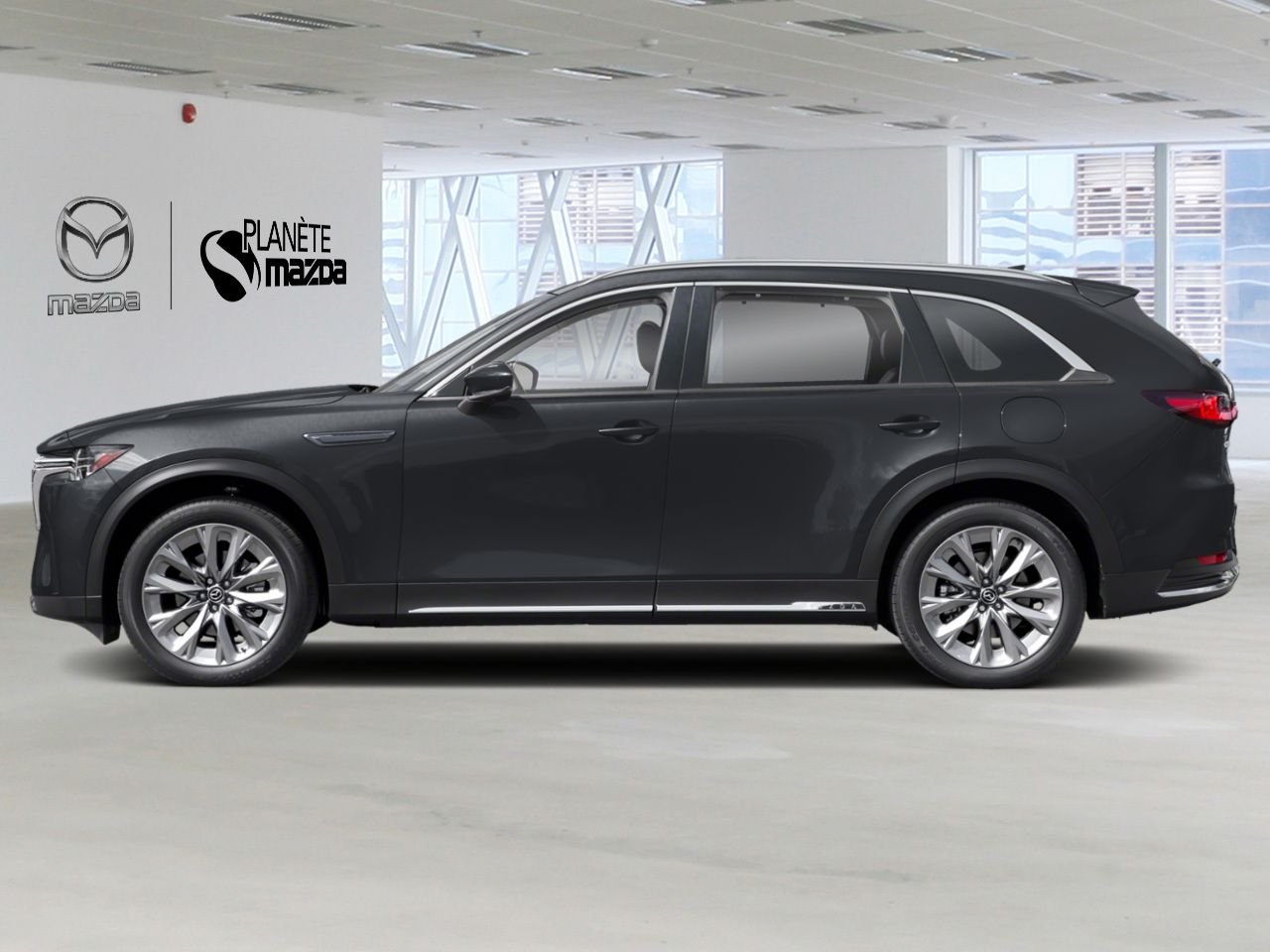 Mazda CX-90 hybride léger JM3KKDHD9T1389258 2026 Noir de jais mica Mirabel - photo #2