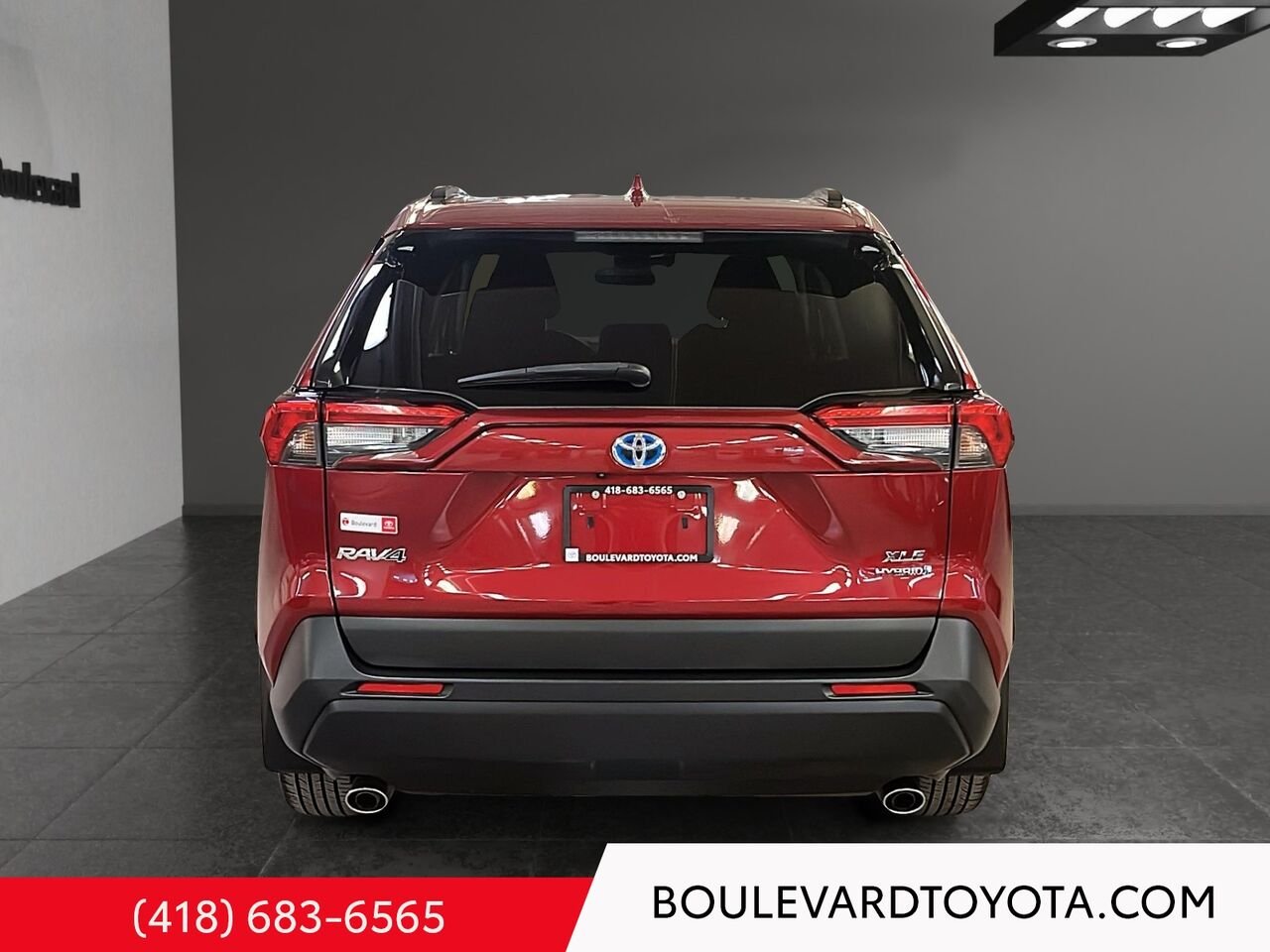 Toyota RAV4 99983A-114 | HYBRIDE, XLE, AWD 2021 Rouge Québec - photo #4