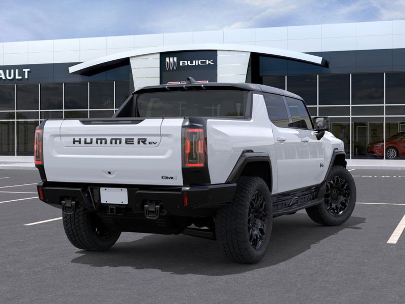 2026 GMC HUMMER EV CAMION 3X cabine multiplace e4WD White Sherbrooke - photo #3