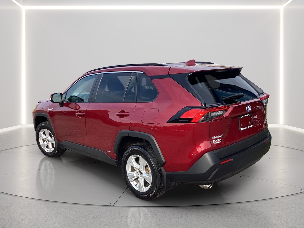 Toyota RAV4 2021 Rouge rubis nacré Gatineau - photo #2