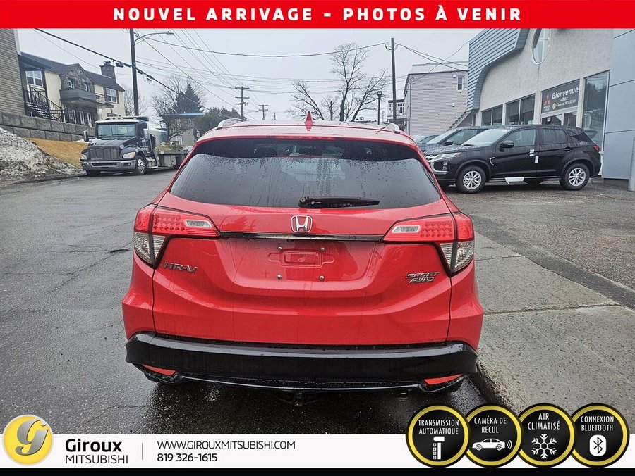 HONDA HRV Sport TI CVT 2019 Rouge
