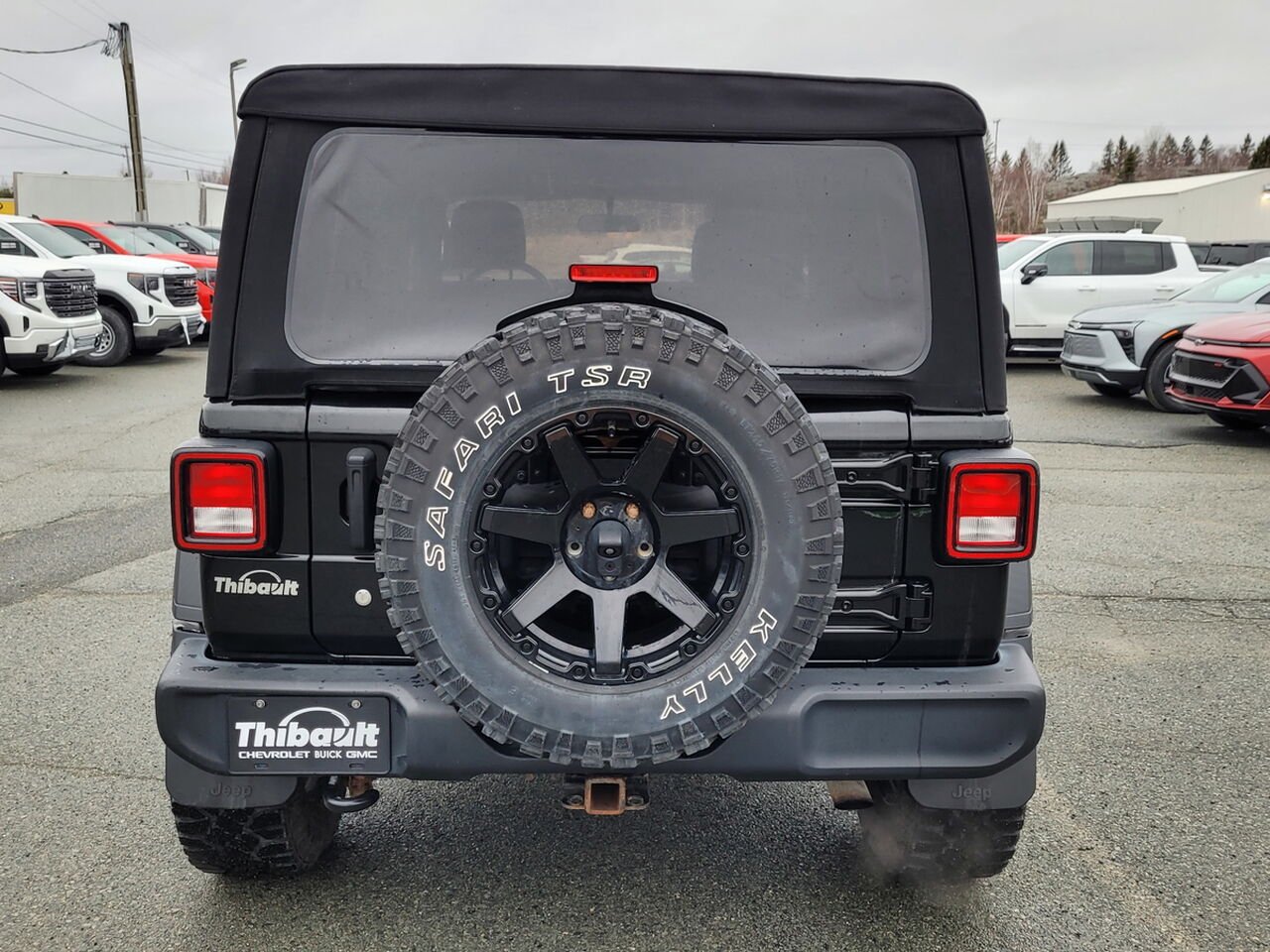 Jeep Wrangler Unlimited Sport 2018 Noir Rouyn-Noranda - photo #15