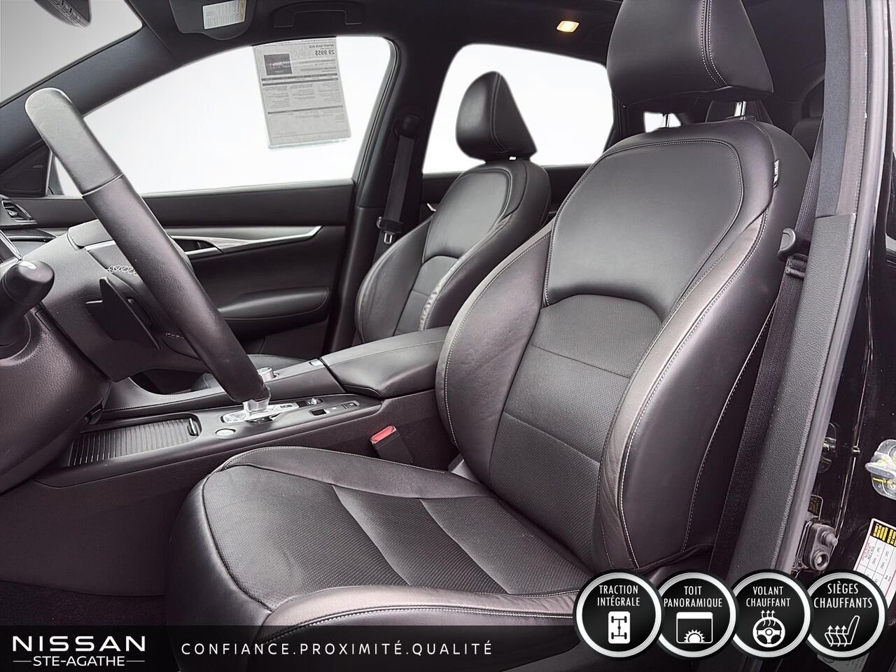 2022 INFINITI QX50 Black Sainte-Agathe-des-Monts - photo #7