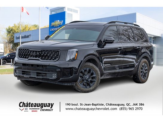 Kia Telluride X-Pro TI avec intérieur Brun terre cuite 2024 Noir