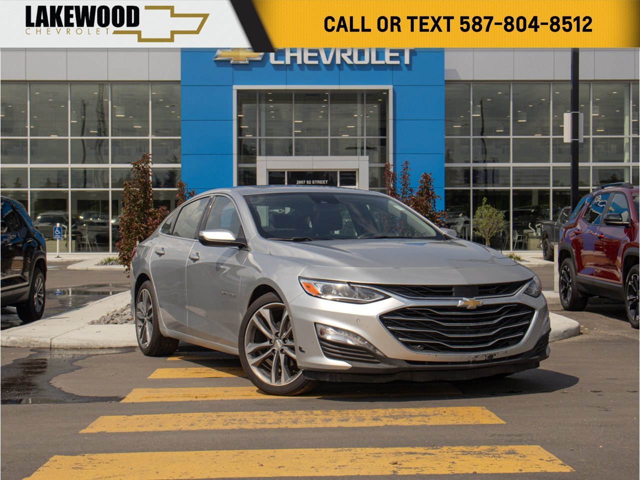 2020 Chevrolet Malibu 4dr Sdn Premier White Sherwood Park - photo #0