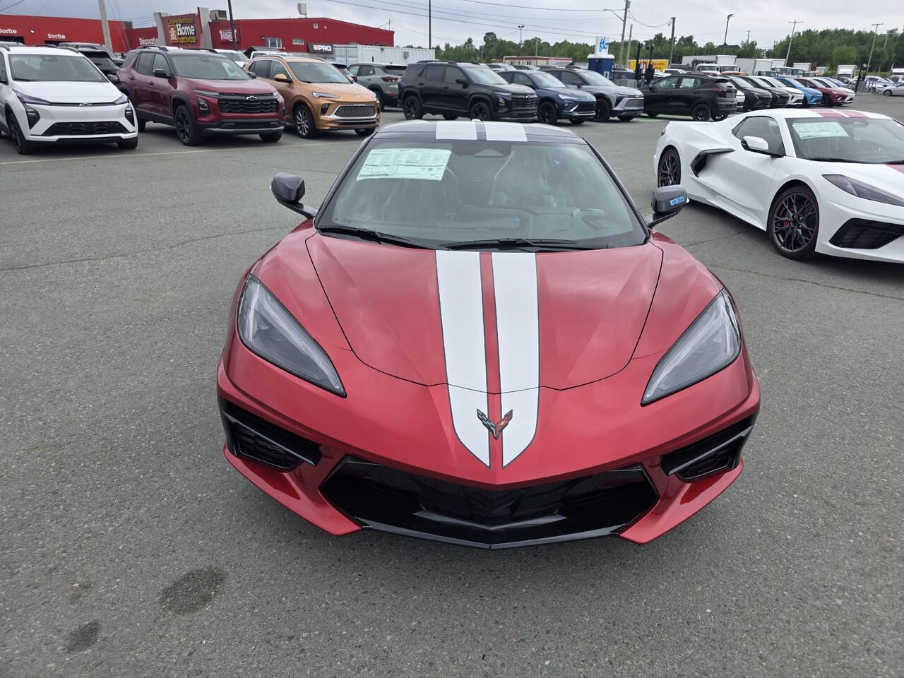 2026 Chevrolet Corvette 1LT Red Mist Metallic Tintcoat Rouyn-Noranda - photo #9