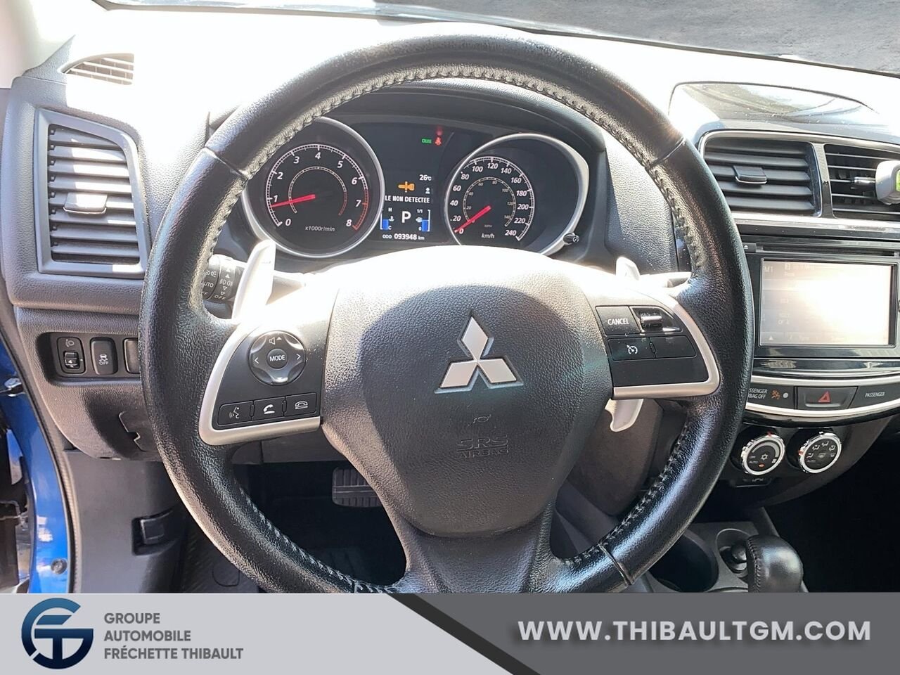 MITSUBISHI RVR GT traction intégrale 4 portes CVT GT 2015 Bleu Montmagny - photo #10