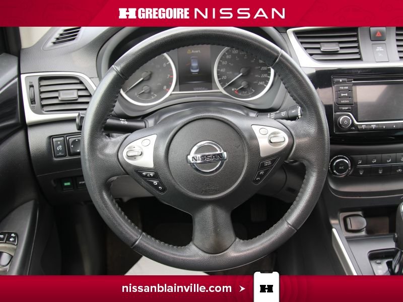 Nissan Sentra BR6201 | SV AUTO A/C GR ELECTRIQUE CAM RECUL BANC CHAUFFANT 2017 Gris Laval - photo #14