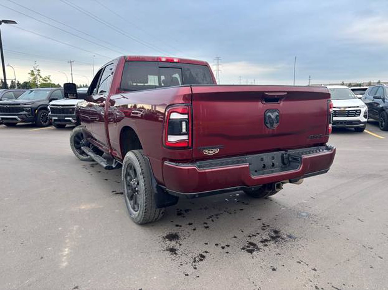 2024 Ram 2500 Big Horn 4x4 Crew Cab 6'4 Box Red Sherwood Park - photo #3