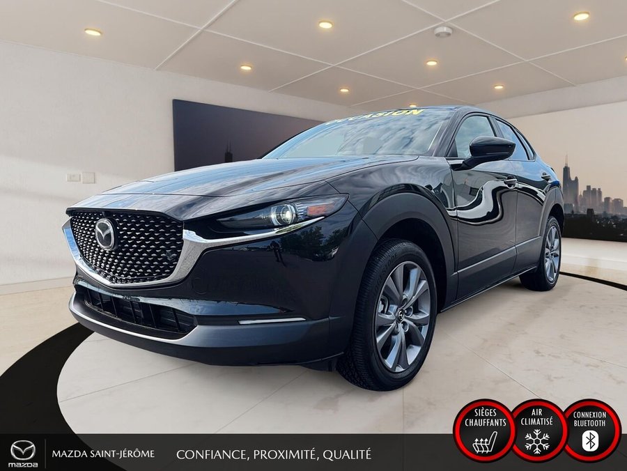 Mazda CX-30 GT | TOIT OUVRANT | CUIR | AWD | 2026 Noir
