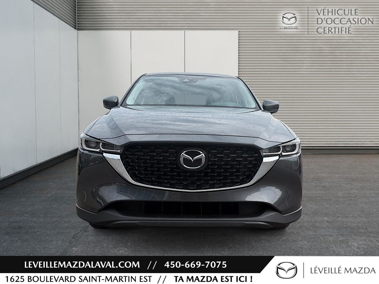 Mazda CX-5 GS TI 2023 Gris Laval - photo #2