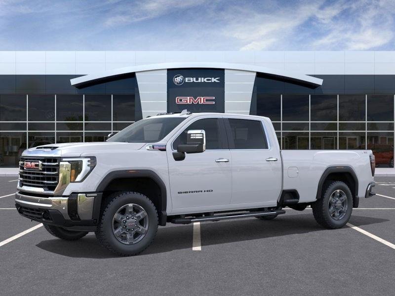 GMC Sierra 2500HD SLT 2026 Blanc glacier 3 couches Rouyn-Noranda - photo #2