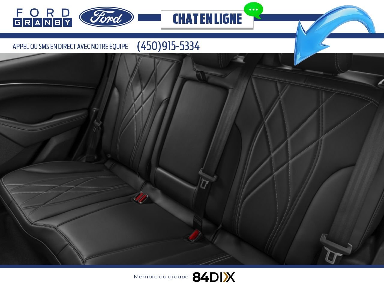 Ford Mustang Mach-E 2025 Gris glacier métallisé trois couches Granby - photo #6