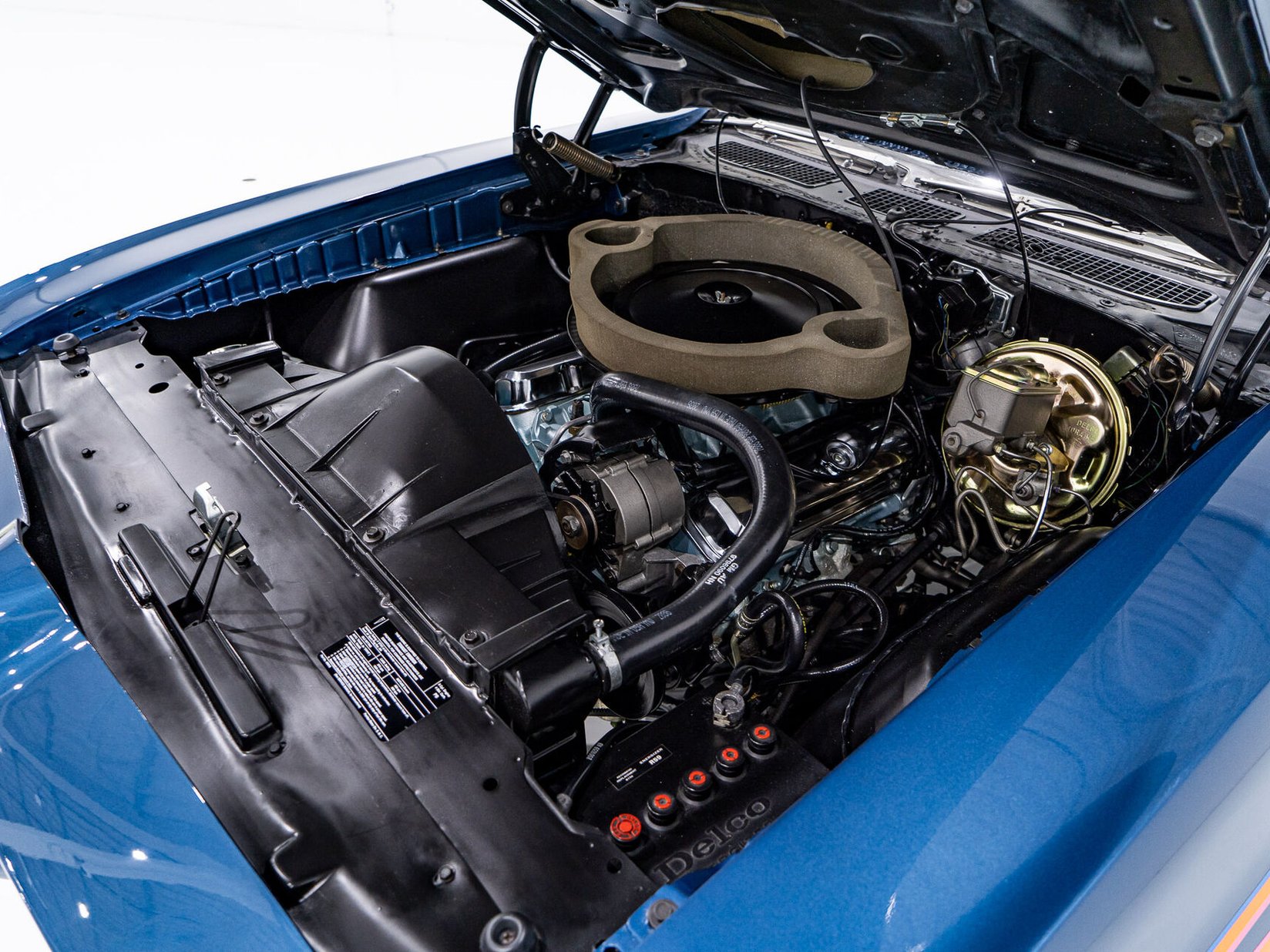 Pontiac GTO The Judge Matching# Ram Air III 4-speed **PRIX EN USD** 1970 Bleu Montréal - photo #46
