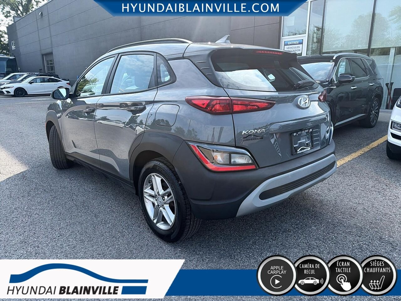 2023 Hyundai Kona Grey Blainville - photo #5