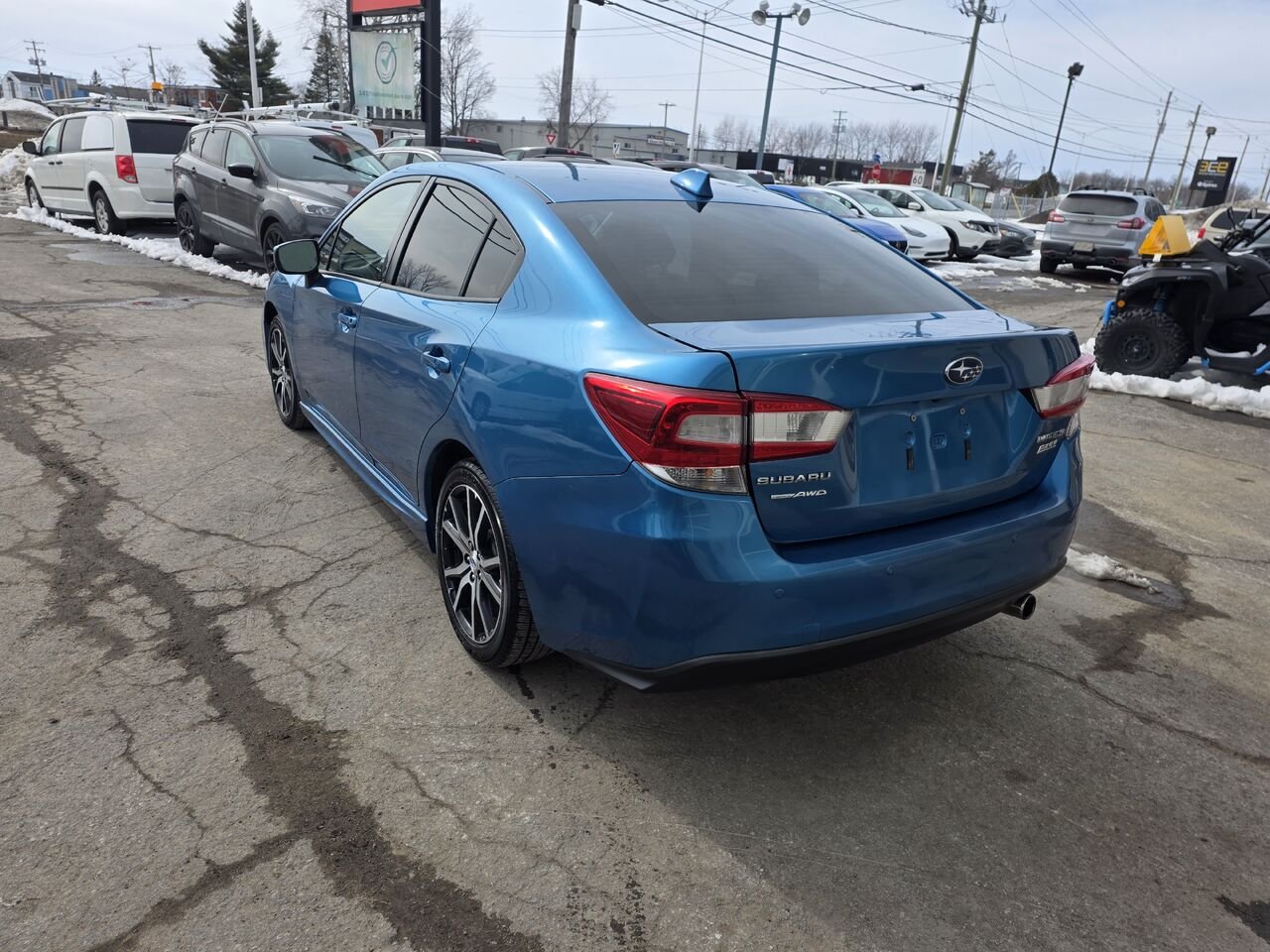 2017 Subaru Impreza Grey  - photo #3