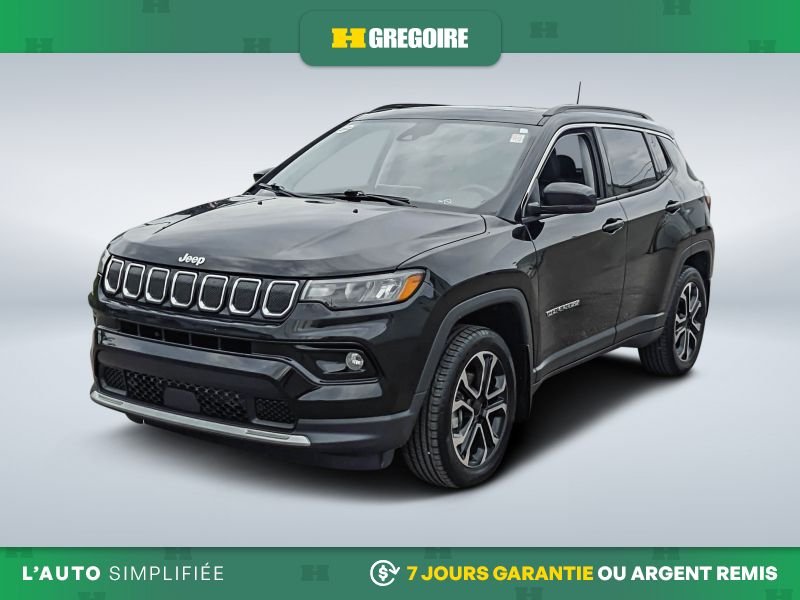 Jeep Compass S12857 | Limited 2022 Noir Laval - photo #2