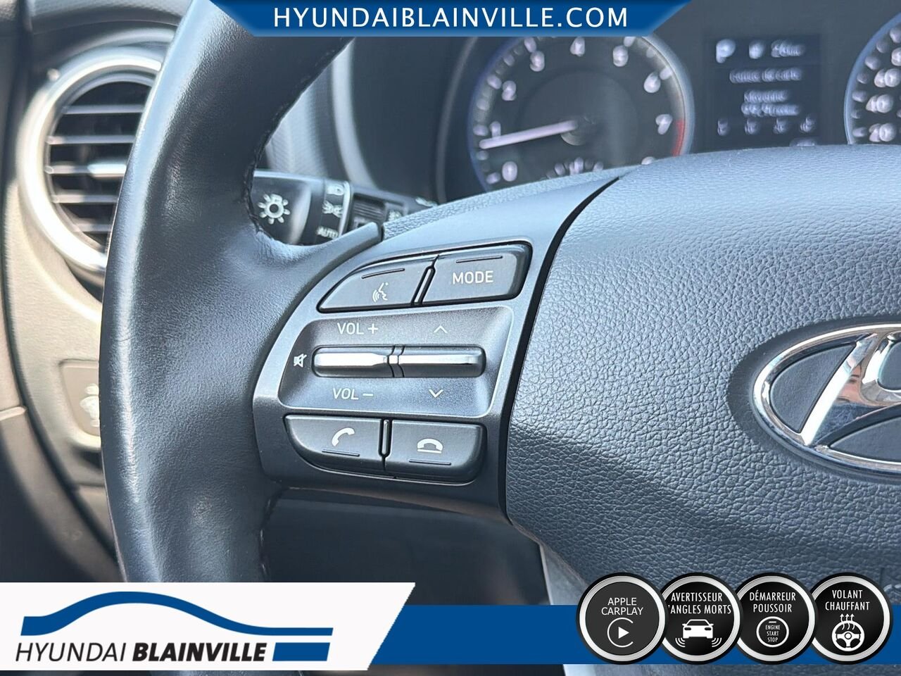 2020 Hyundai Kona Black Blainville - photo #13