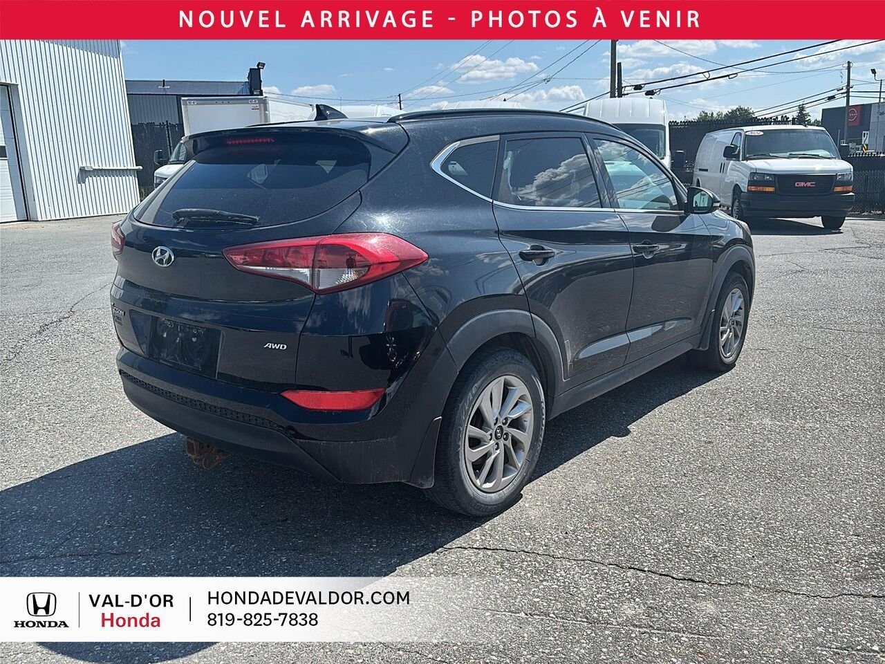 Hyundai Tucson Luxe 2.0L 4 portes TI 2016 Noir Val-d'Or - photo #1