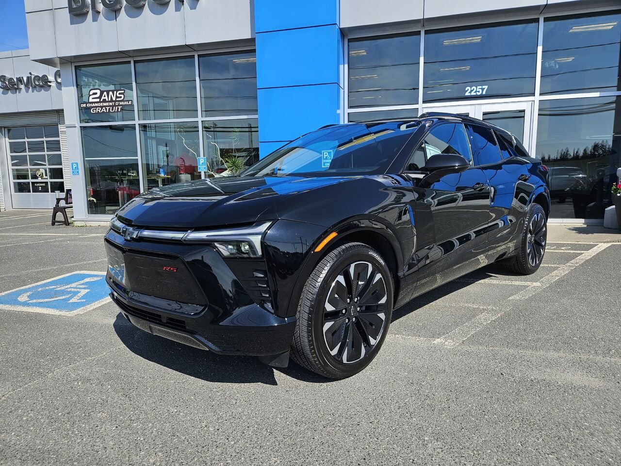 2025 Chevrolet Blazer EV RS 4 portes TA Black Thetford Mines - photo #0