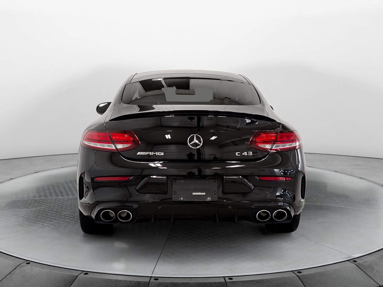 2022 MERCEDES C 43 AMG Coupe Toit Pano Bas Km AWD Black Sherbrooke - photo #4