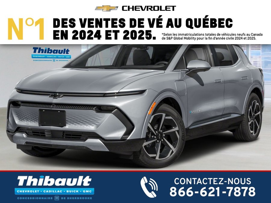 CHEVROLET EQUINOX EV 4 portes - LT 2026 GRIS STERLING METALLISE