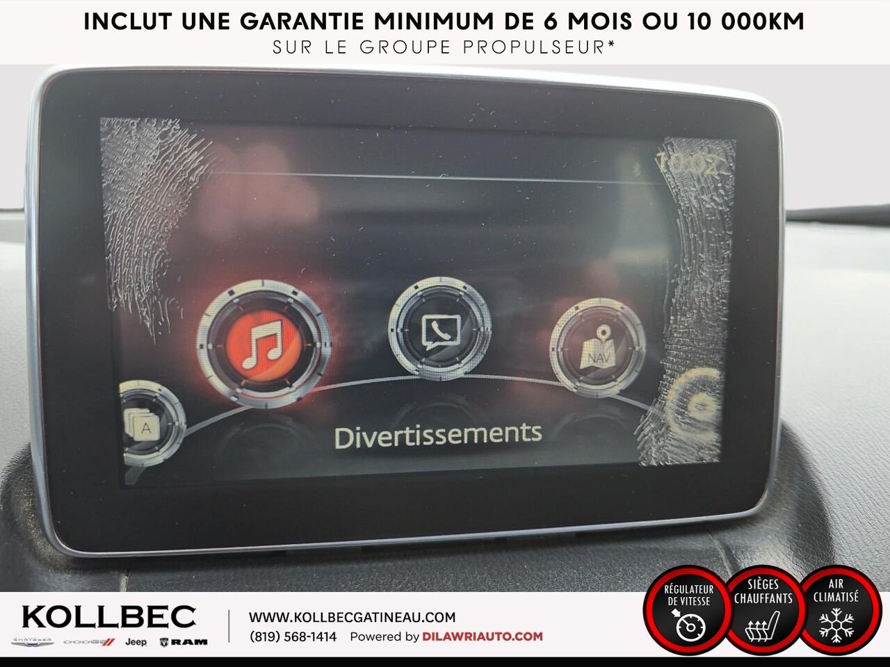 2016 MAZDA CX-3 GS FWD Red Ottawa & Gatineau - photo #7