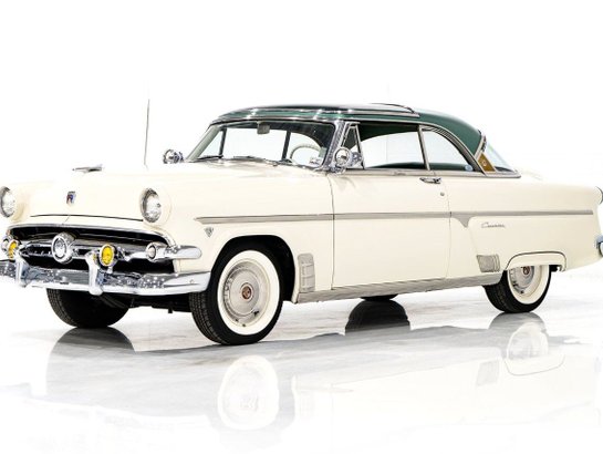 Ford Crestline 1954 1954 Blanc