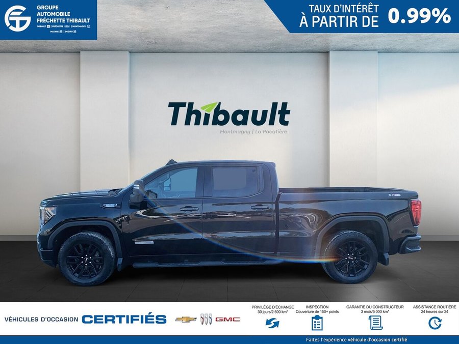 GMC SIERRA Elevation cabine multiplace 4RM 157 po 2024 Noir