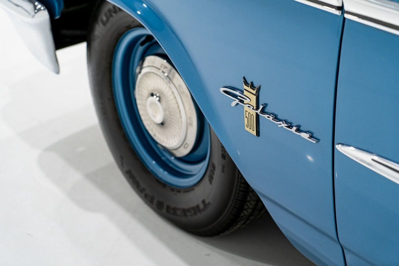 Ford Galaxie 500 *PRIX EN USD* 406 Cu In TriPower 4-Speed Convertible 1963 Bleu Montréal - photo #5