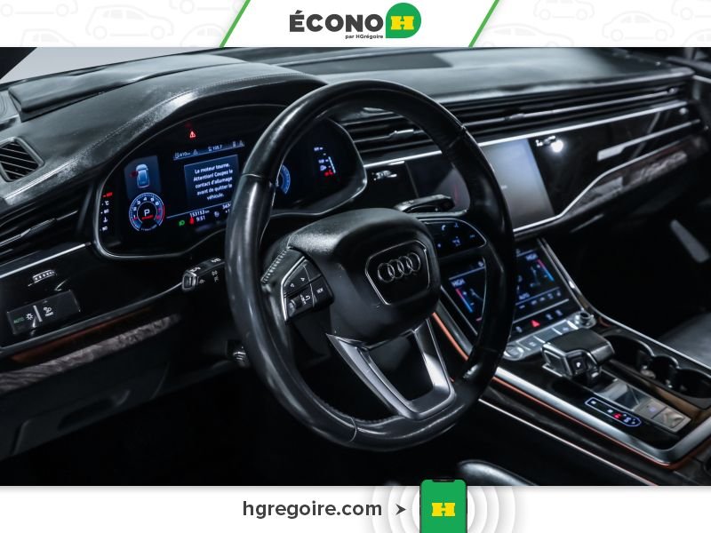 Audi Q8 730054 | TECKNIK A/C CUIR GR ELECT MAGS 2020 Gris Laval - photo #9