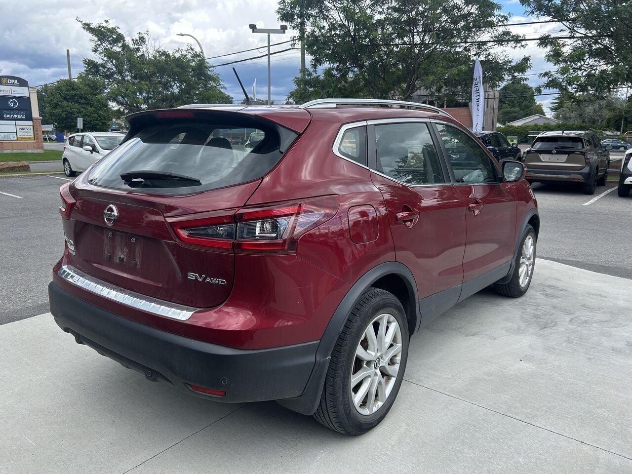 Nissan Qashqai SV TI 2022 Rouge Châteauguay - photo #5