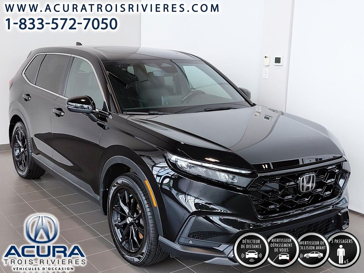 Honda CR-V HYBRIDE 2024 Noir Trois-Rivières - photo #1