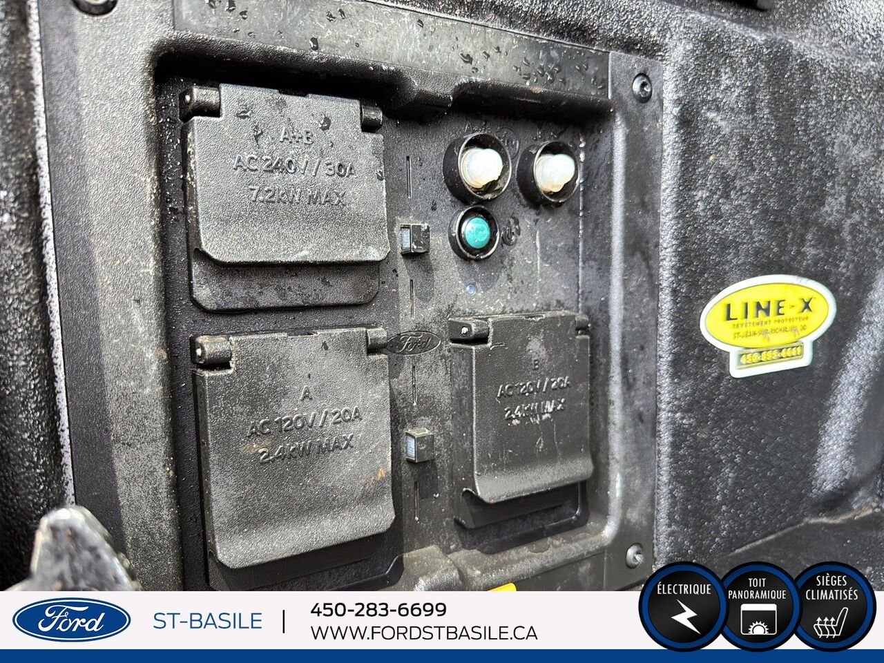 2023 Ford F-150 Lightning Silver Saint-Basile-le-Grand - photo #15