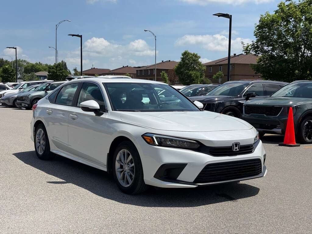 2022 Honda Civic Sedan White Gatineau - photo #7