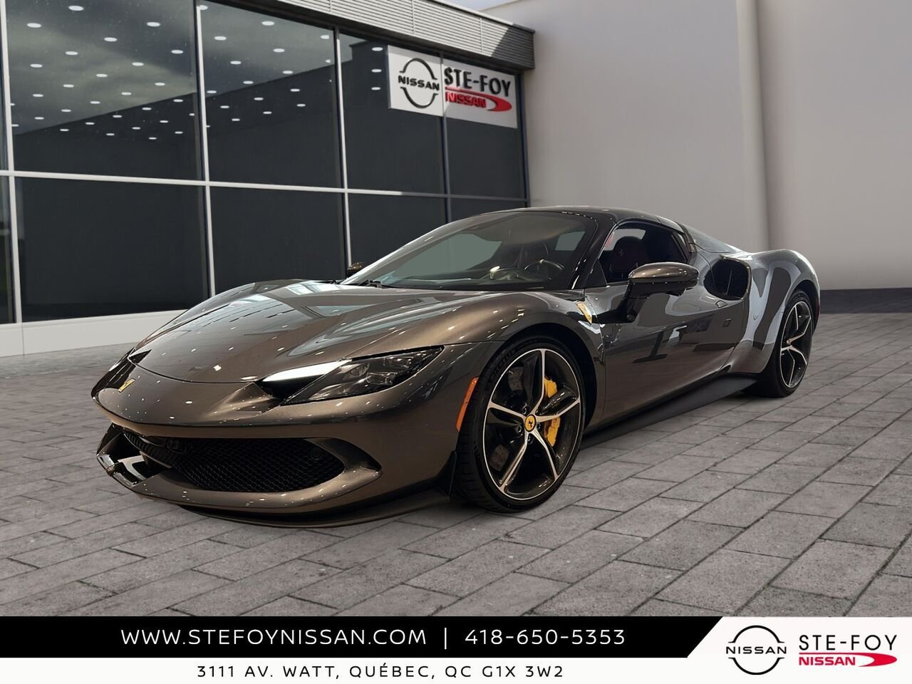 2024 Ferrari 296 GTS Grey Ste-Foy - photo #3