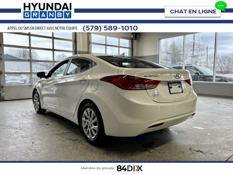 2013 Hyundai Elantra 2013 White