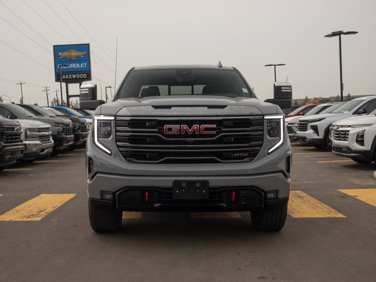 2024 GMC Sierra 1500 4WD Crew Cab 147 AT4 Grey Sherwood Park - photo #2