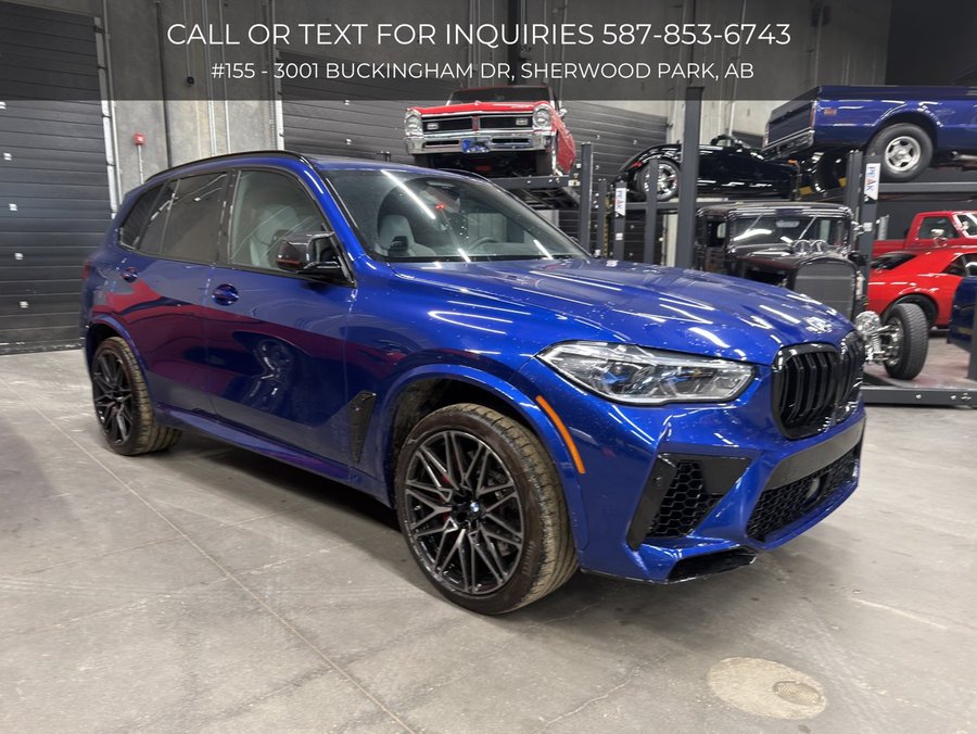 2021 BMW X5 M 2021 Blue