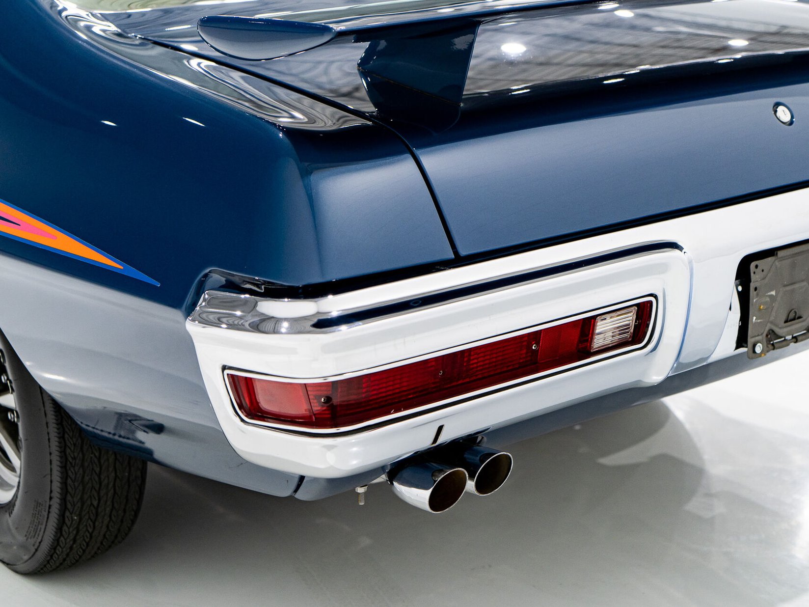 Pontiac GTO The Judge Matching# Ram Air III 4-speed **PRIX EN USD** 1970 Bleu Montréal - photo #38