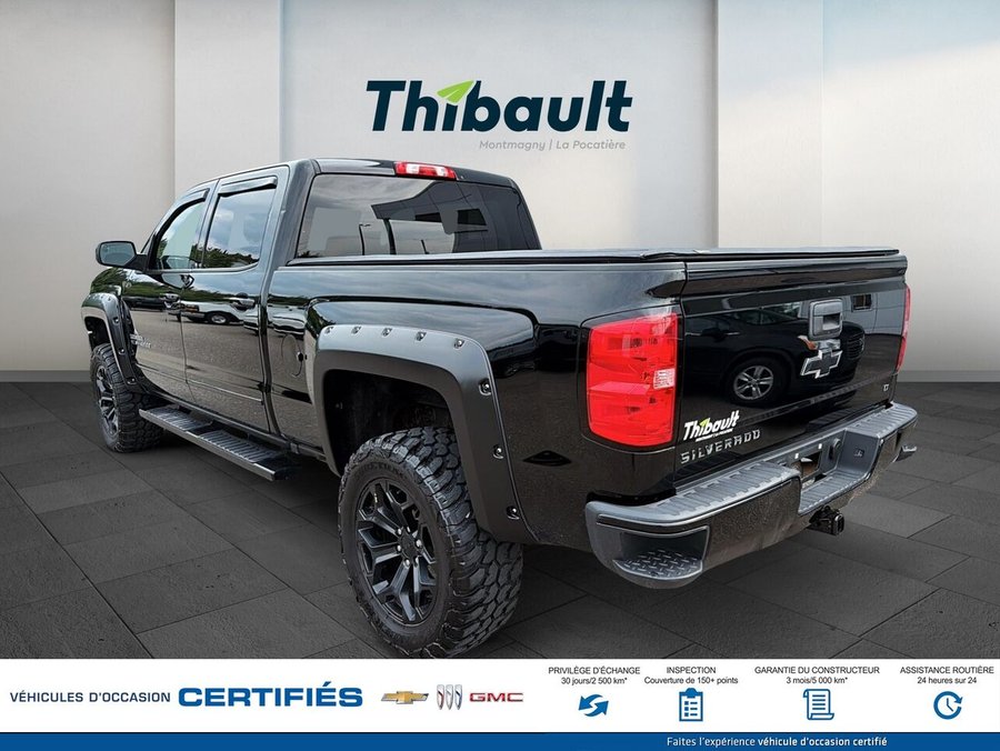 CHEVROLET SILVERADO LT cabine multiplace 153 po 4RM avec 2LT 2018 Noir