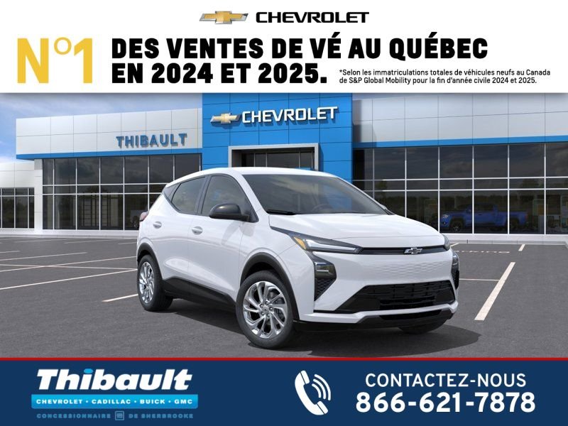 2027 CHEVROLET BOLT Traction avant 4 portes LT White Sherbrooke - photo #0