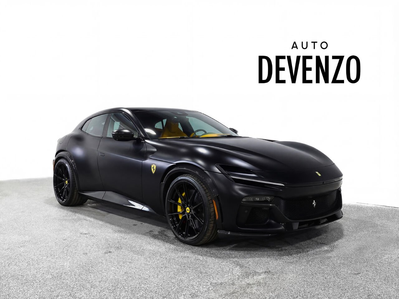Ferrari Purosangue V12 725HP *** FULL CAR SATIN PPF *** 2026 Noir Saint-Eustache - photo #1