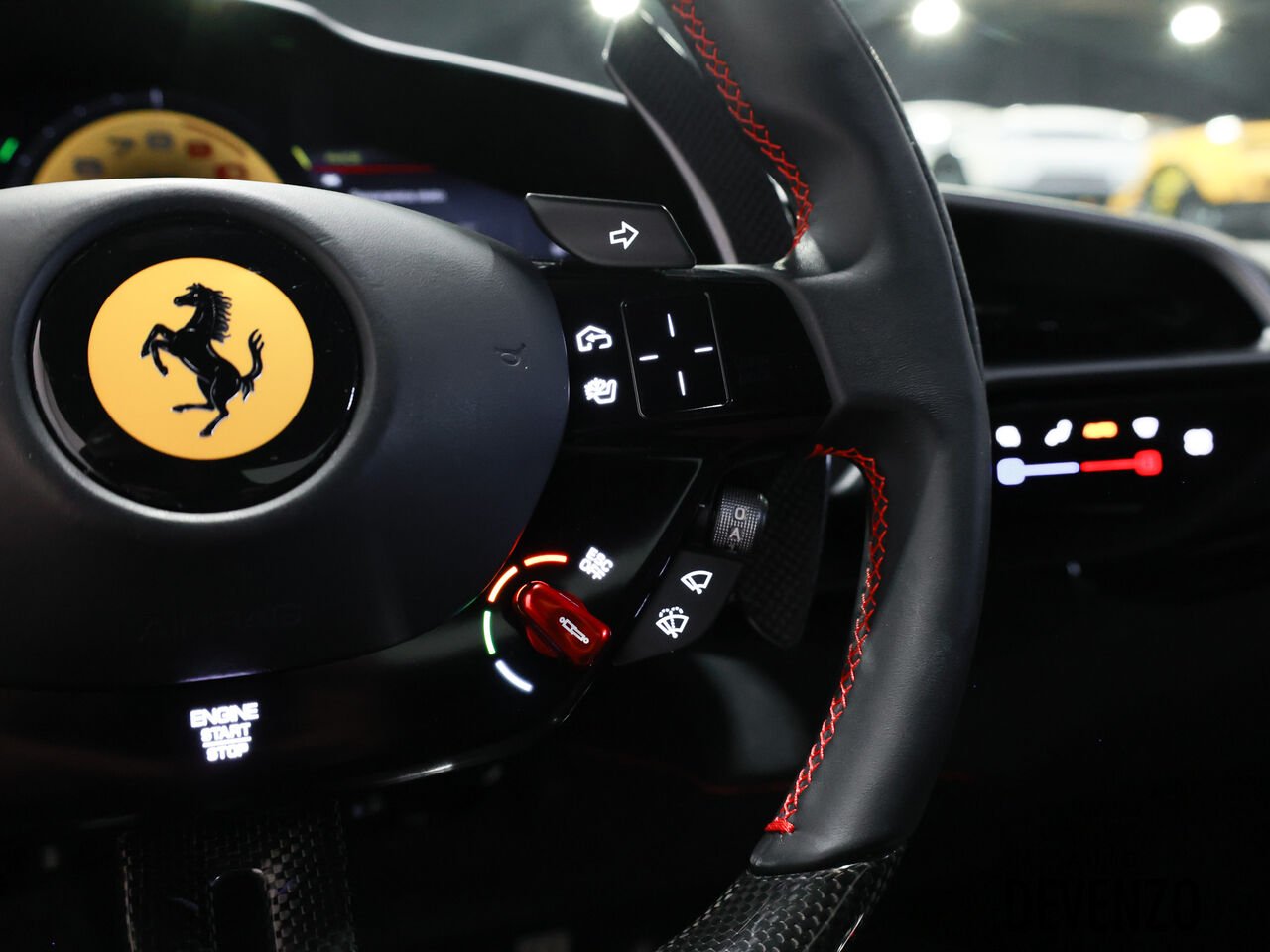 2024 Ferrari 296 GTB Red Saint-Eustache - photo #12