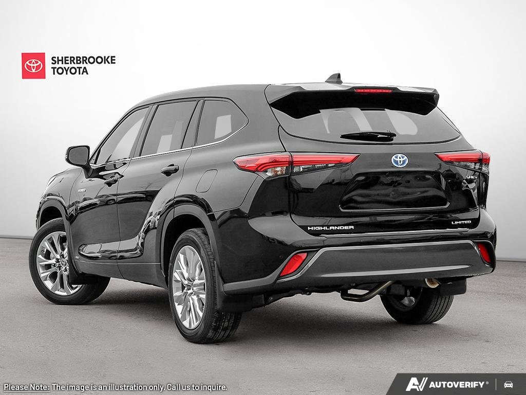 Toyota Highlander hybride Limited TI 2026 Noir minuit métallisé Sherbrooke - photo #3